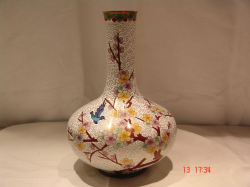 Cloisonn Vase 11009