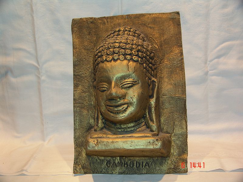 54 Buddha Kopf Relief