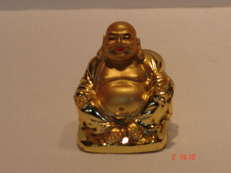 6951-2 "Happy Buddha" Poly Stone