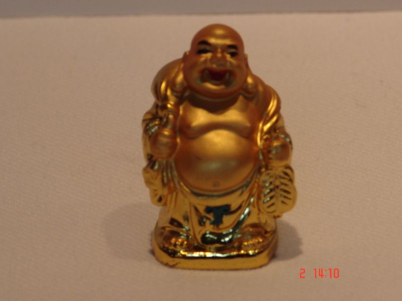 6951-3 "Happy Buddha" Poly Stone